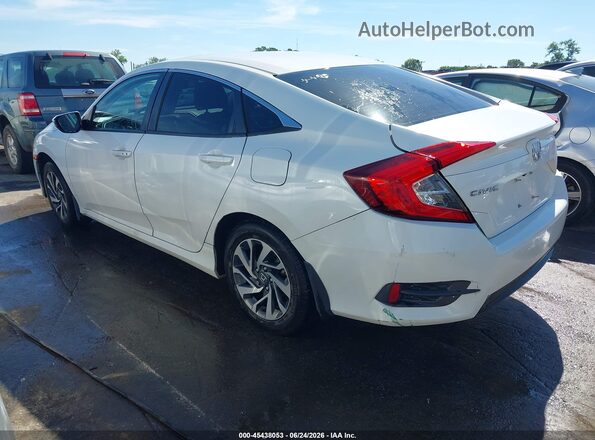 2HGFC2F70GH535483 2016 HONDA CIVIC White Rear left