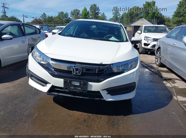 2HGFC2F70GH535483 2016 HONDA CIVIC White Instrument cluster view