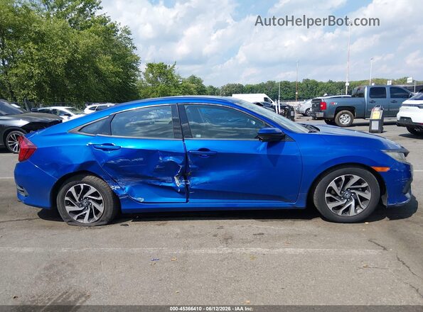 2HGFC2F70GH576423 2016 HONDA CIVIC Blue Սալոնի հետևի տեսք