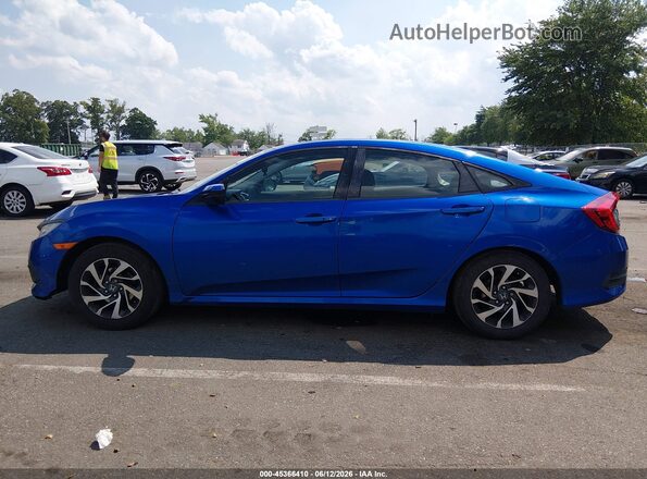 2HGFC2F70GH576423 2016 HONDA CIVIC Blue Սալոնի 360 աստիճան տեսք