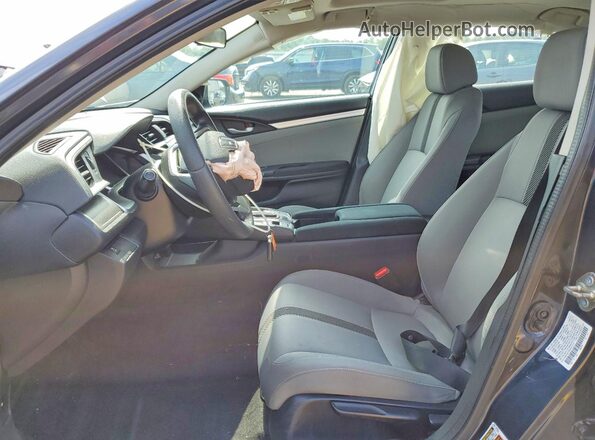 2HGFC2F70HH511217 2017 HONDA CIVIC Blue Вид салону спереду