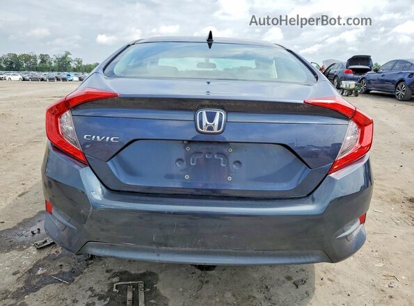 2HGFC2F70HH511217 2017 HONDA CIVIC Blue Вид ззаду