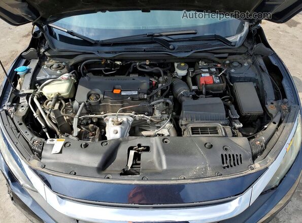 2HGFC2F70HH511217 2017 HONDA CIVIC Blue Вид задньої частини салону