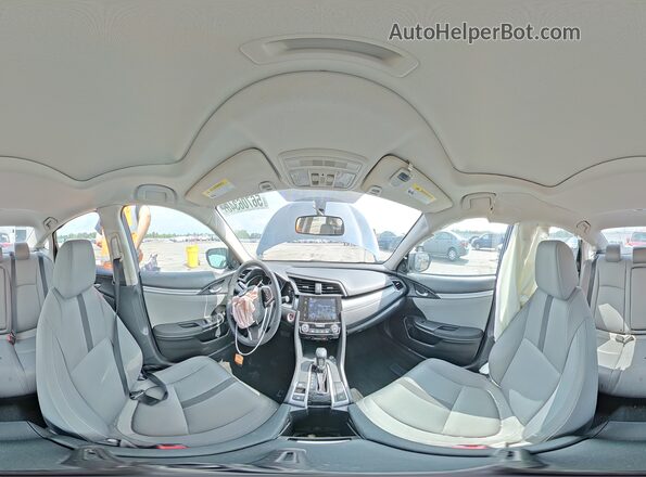 2HGFC2F70HH511217 2017 HONDA CIVIC Blue Вид наклейки з VIN-кодом