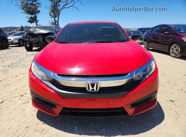 2HGFC2F70HH526798 2017 HONDA CIVIC Red Դիմացի տեսք