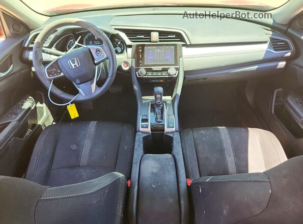 2HGFC2F70HH526798 2017 HONDA CIVIC Red Առջևի վահանակի տեսք