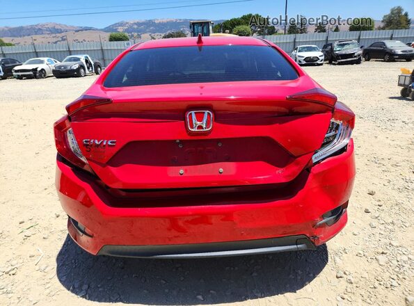 2HGFC2F70HH526798 2017 HONDA CIVIC Red Հետևի տեսք