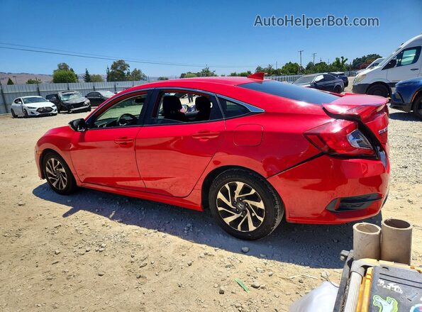 2HGFC2F70HH526798 2017 HONDA CIVIC Red Հետևի ձախ