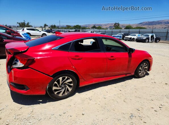 2HGFC2F70HH526798 2017 HONDA CIVIC Red Հետևի աջ