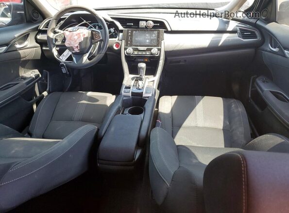 2HGFC2F70HH558067 2017 HONDA CIVIC Black Vista del salpicadero