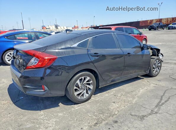 2HGFC2F70HH558067 2017 HONDA CIVIC Black Trasero derecho
