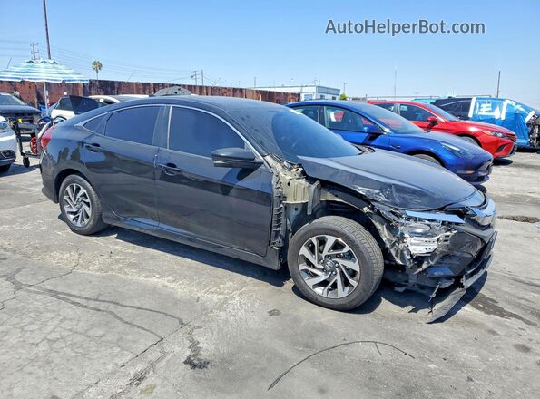 2HGFC2F70HH558067 2017 HONDA CIVIC Black Delantero derecho