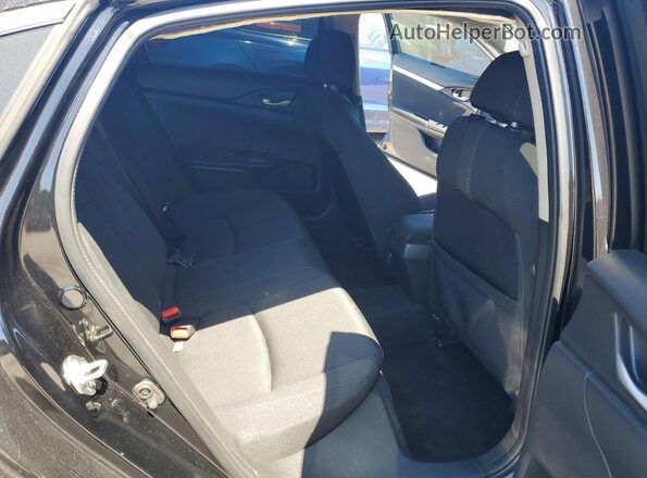2HGFC2F70HH558067 2017 HONDA CIVIC Black Vista de los asientos traseros