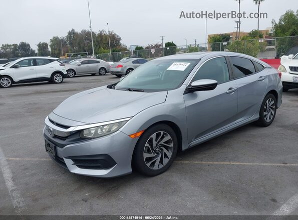 2HGFC2F70JH502605 2018 HONDA CIVIC Silver Przód lewy