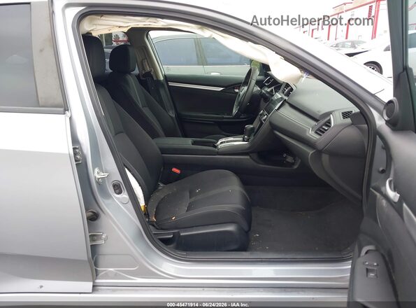 2HGFC2F70JH502605 2018 HONDA CIVIC Silver Widok wnętrza z przodu