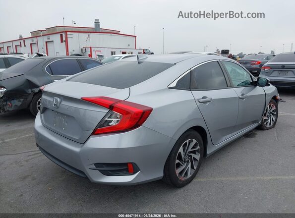 2HGFC2F70JH502605 2018 HONDA CIVIC Silver Tył prawy