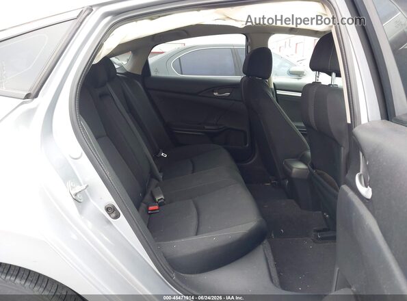 2HGFC2F70JH502605 2018 HONDA CIVIC Silver Widok naklejki z numerem VIN