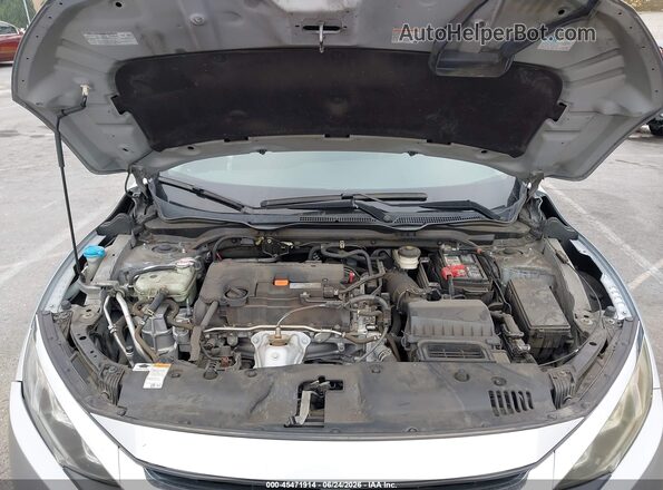 2HGFC2F70JH502605 2018 HONDA CIVIC Silver Widok z tyłu