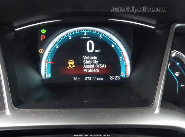 2HGFC2F70JH502605 2018 HONDA CIVIC Silver 