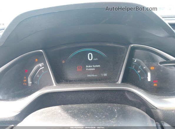 2HGFC2F70JH514186 2018 HONDA CIVIC Серый Вид задних сидений