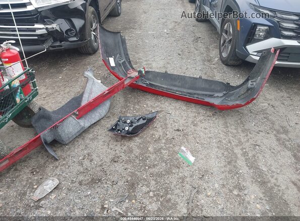 2HGFC2F70JH519341 2018 HONDA CIVIC Red Widok zestawu wskaźników