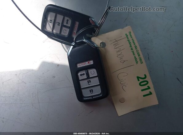 2HGFC2F70JH553893 2018 HONDA CIVIC Red წინა პანელის ხედი
