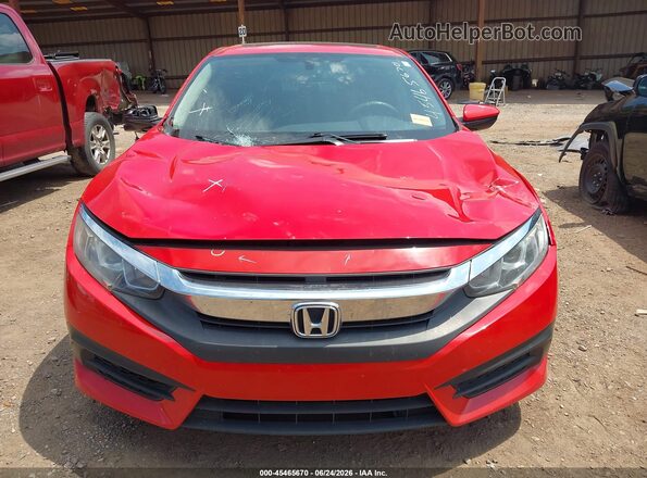 2HGFC2F70JH553893 2018 HONDA CIVIC Red წინა ხედი