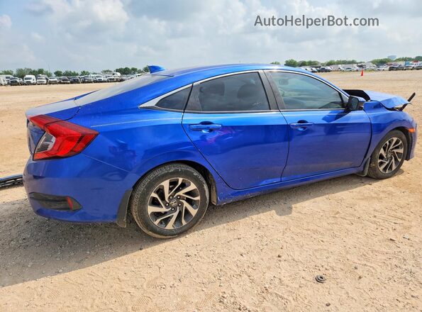 2HGFC2F70JH566269 2018 HONDA CIVIC Blue Rear right