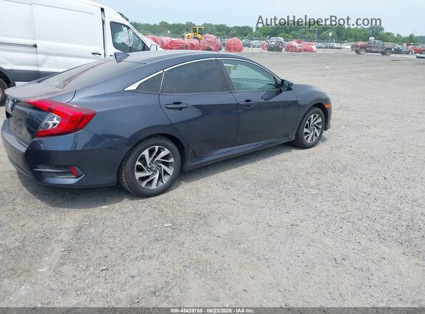 2HGFC2F70JH578809 2018 HONDA CIVIC Blue Задня права чверть