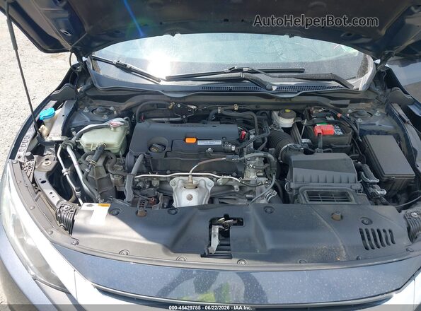 2HGFC2F70JH578809 2018 HONDA CIVIC Blue Вид ззаду