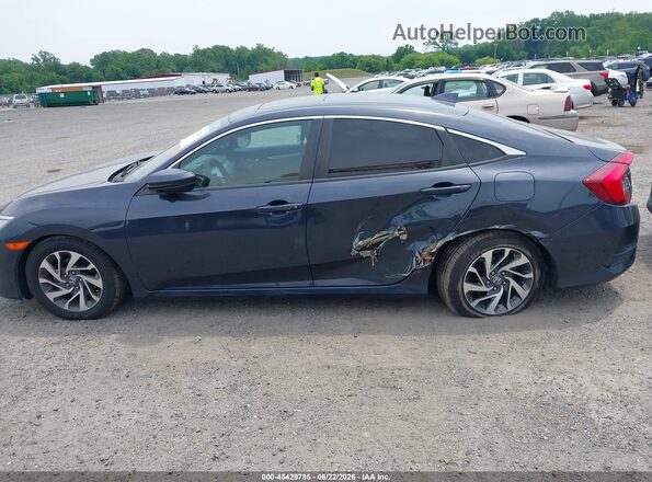 2HGFC2F70JH578809 2018 HONDA CIVIC Blue Панорамний вид салону 360°