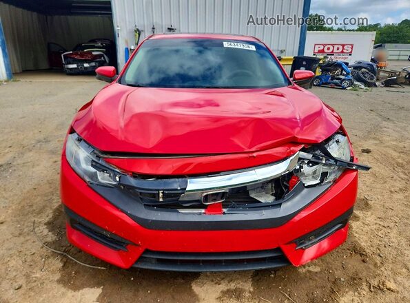 2HGFC2F70JH592144 2018 HONDA CIVIC Красный Вид спереди