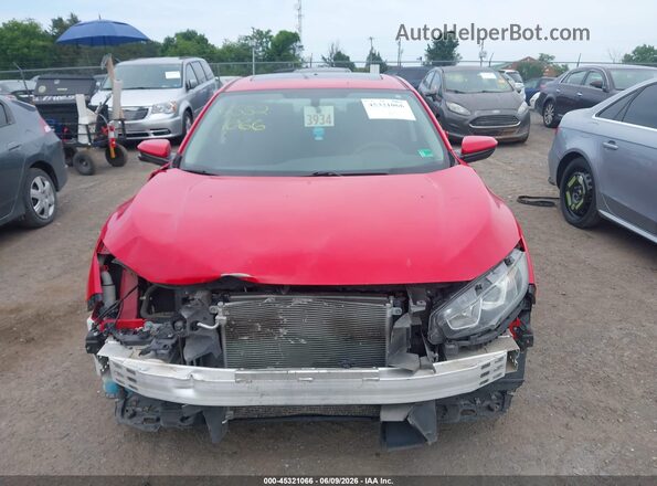 2HGFC2F70JH594380 2018 HONDA CIVIC Red 