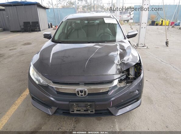 2HGFC2F70JH608875 2018 HONDA CIVIC Серый Вид щитка приборов