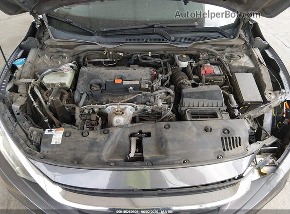2HGFC2F70JH608875 2018 HONDA CIVIC Серый Вид сзади