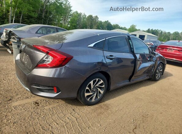 2HGFC2F70KH040676 2019 HONDA CIVIC Gray Tył prawy
