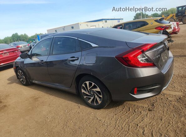 2HGFC2F70KH040676 2019 HONDA CIVIC Gray Tył lewy