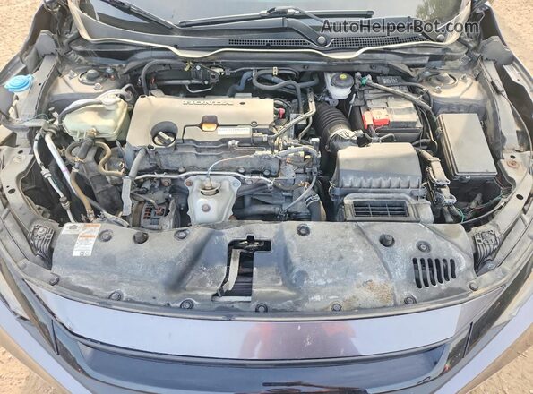 2HGFC2F70KH040676 2019 HONDA CIVIC Gray Widok wnętrza z tyłu