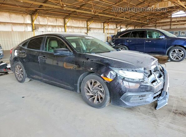 2HGFC2F71GH505750 2016 HONDA CIVIC Black Przód prawy