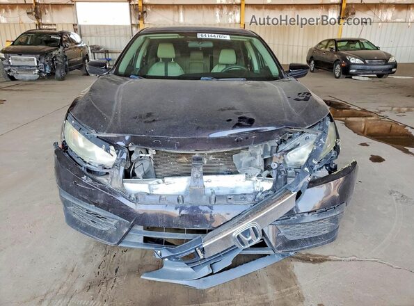 2HGFC2F71GH505750 2016 HONDA CIVIC Black Widok z przodu