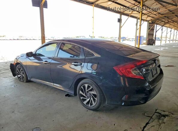 2HGFC2F71GH505750 2016 HONDA CIVIC Black Tył lewy