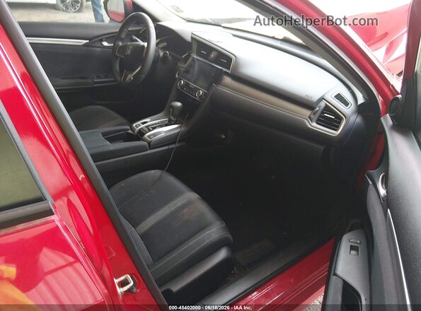 2HGFC2F71GH552051 2016 HONDA CIVIC Red Front interior view