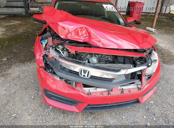 2HGFC2F71GH552051 2016 HONDA CIVIC Red Front view