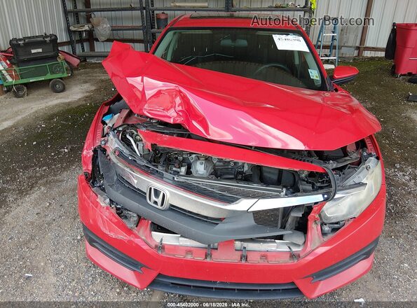 2HGFC2F71GH552051 2016 HONDA CIVIC Red Rear view