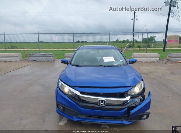 2HGFC2F71HH537275 2017 HONDA CIVIC Blue Սարքավորումների վահանակի տեսք