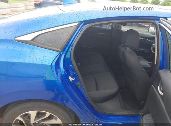 2HGFC2F71HH537275 2017 HONDA CIVIC Blue VIN կոդի պիտակի տեսք
