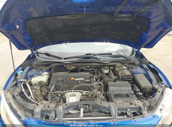 2HGFC2F71HH537275 2017 HONDA CIVIC Blue Հետևի տեսք