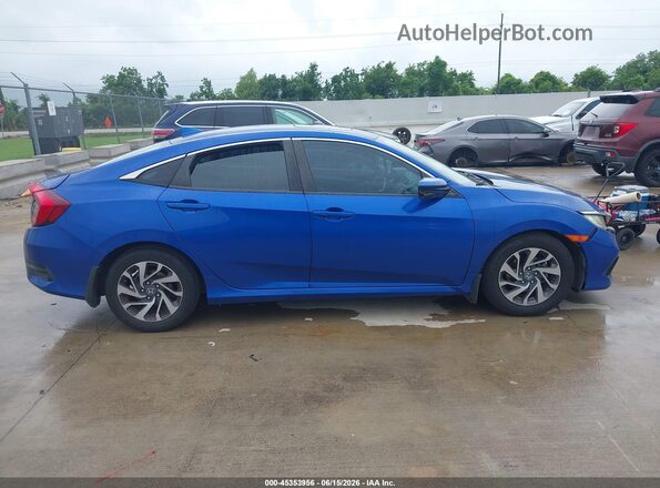 2HGFC2F71HH537275 2017 HONDA CIVIC Blue Սալոնի հետևի տեսք