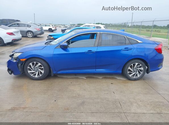 2HGFC2F71HH537275 2017 HONDA CIVIC Blue Սալոնի 360 աստիճան տեսք