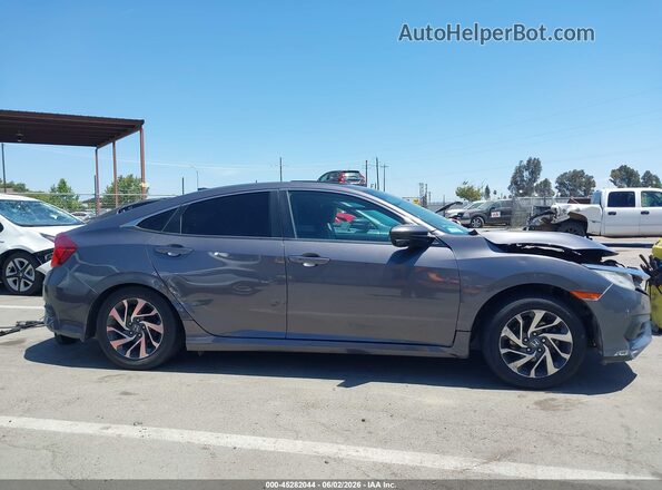 2HGFC2F71HH550365 2017 HONDA CIVIC Gray Панорамний вид салону 360°